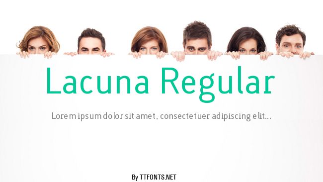Lacuna Regular example